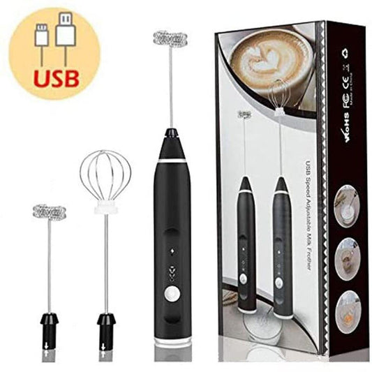 2 in 1 Rechargeable Coffee Beater | Ultimate Coffee Foam Maker