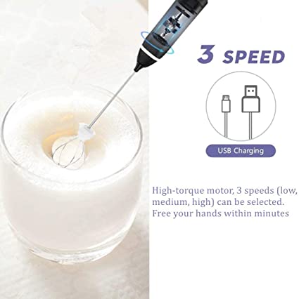 2 in 1 Rechargeable Coffee Beater | Ultimate Coffee Foam Maker