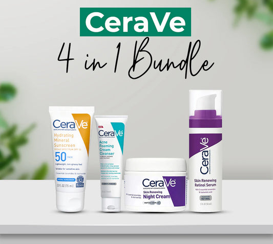 CeraVe 4-in-1 Complete Skincare Bundle