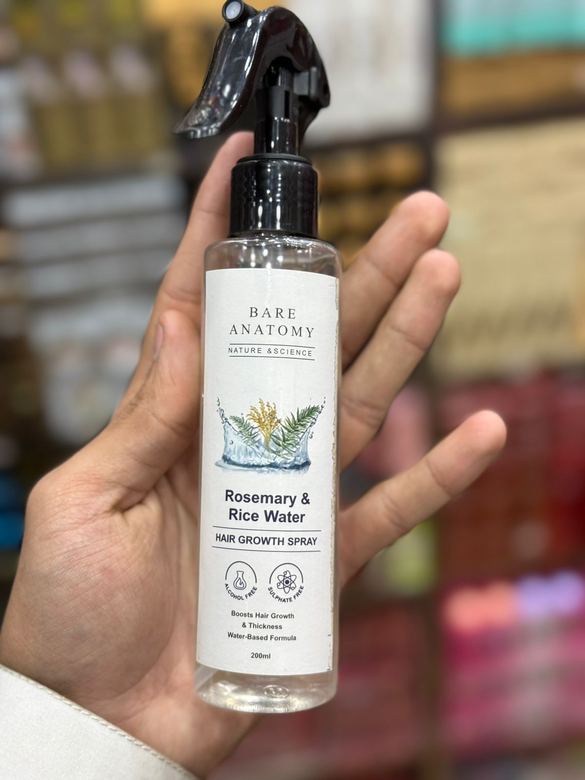Rosemary & Rice Water | Hair Growth Spray