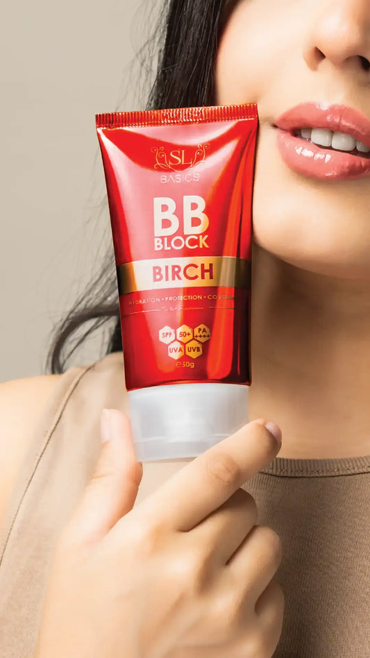 SL Basics BB Block Birch 50+ | Tinted BB SunScreen (50ml)