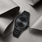 Arabic Black Aura Watch – Modern & Elegant