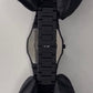 Arabic Black Aura Watch – Modern & Elegant
