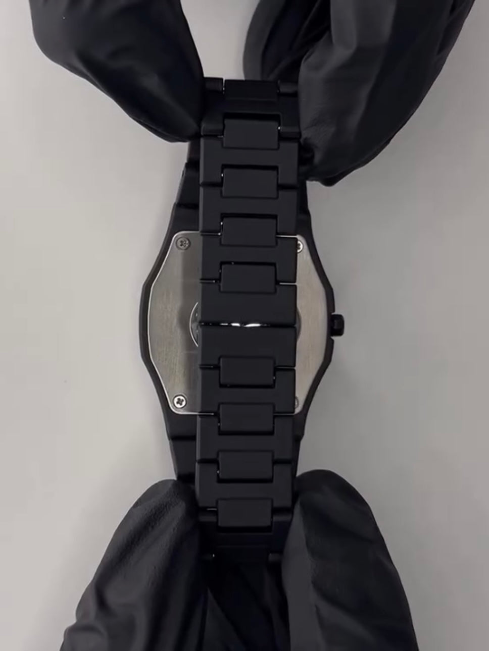 Arabic Black Aura Watch – Modern & Elegant