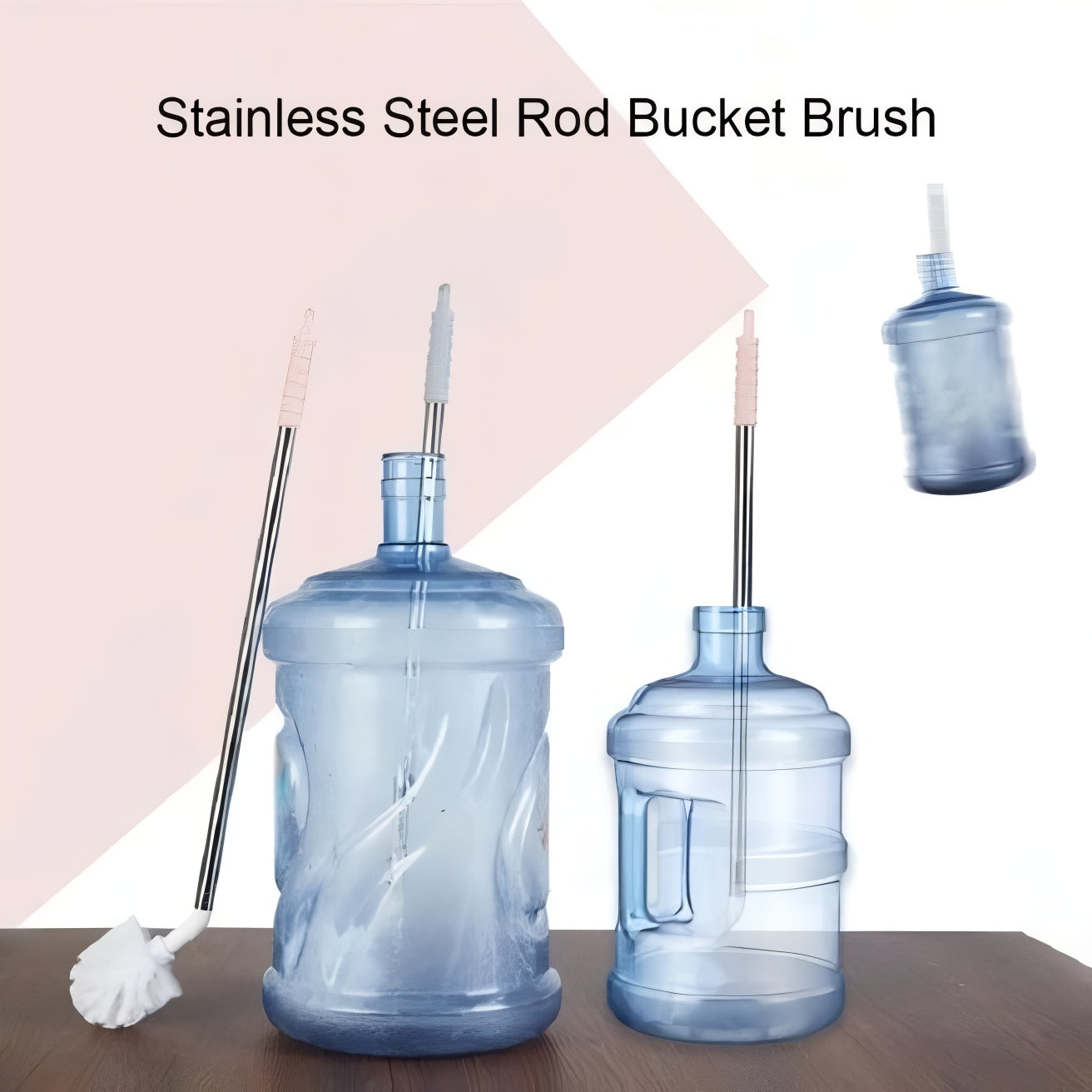 360° Bottle Cleaning Brush | 50cm Best For 19 - 25 Liter Bottles