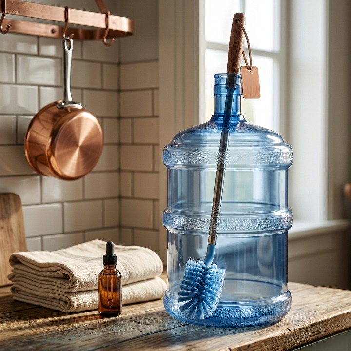 360° Bottle Cleaning Brush | 50cm Best For 19 - 25 Liter Bottles