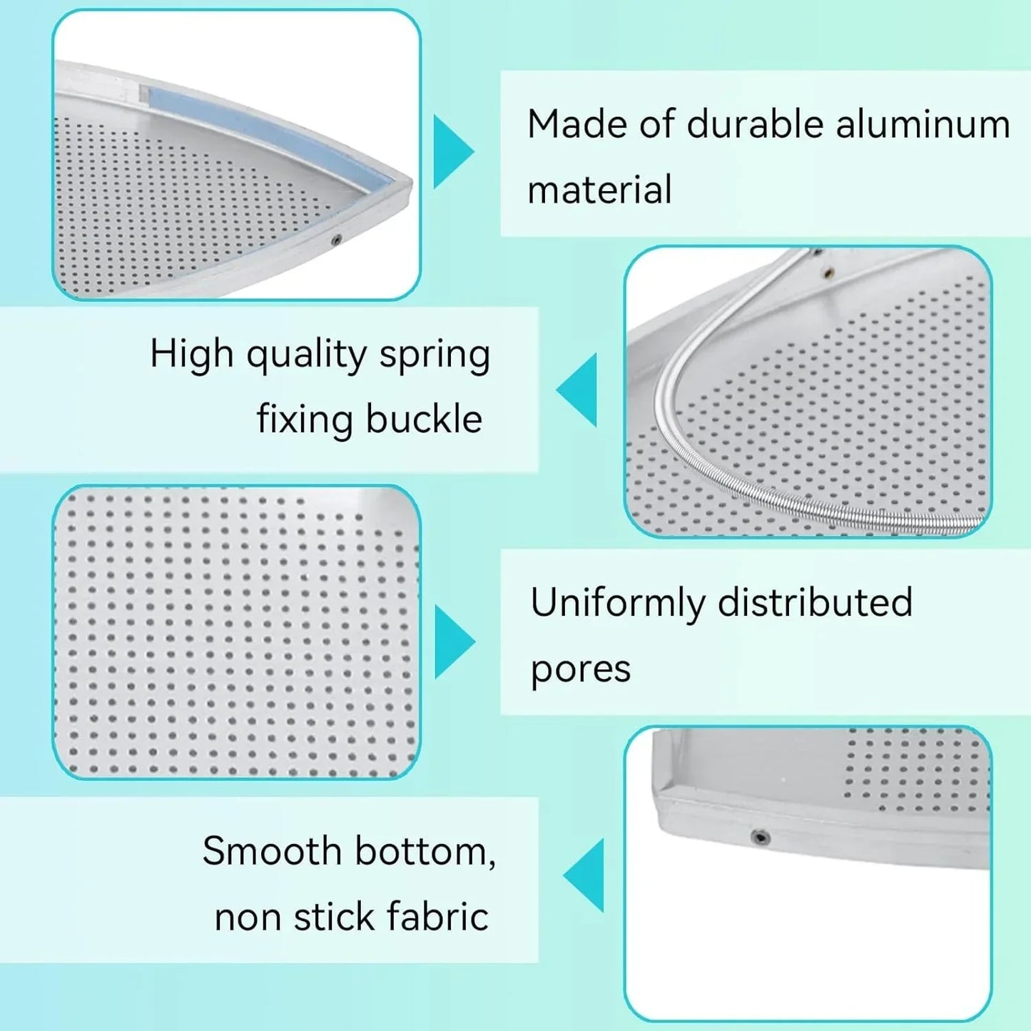 Non-Stick Iron Cover Protector | Safe, Smooth & Scratch-Free Ironing