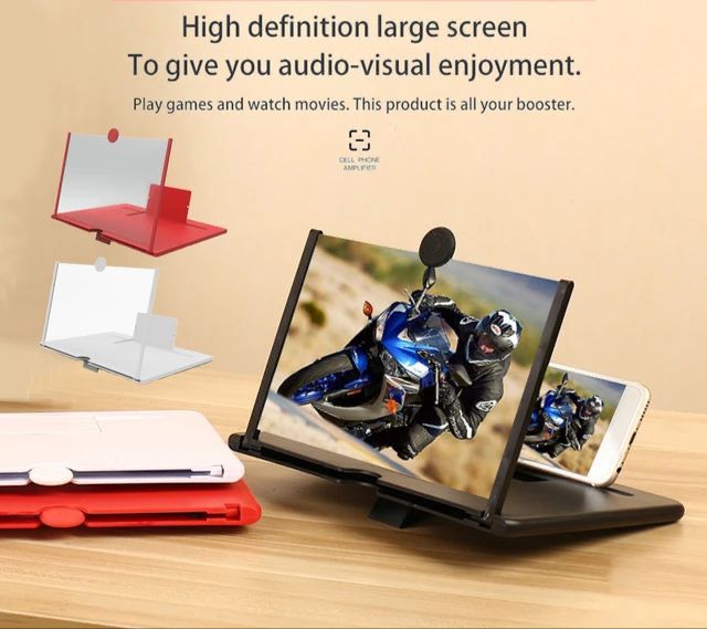 Mobile Screen Magnifier | 12 Inch HD Screen Amplifier
