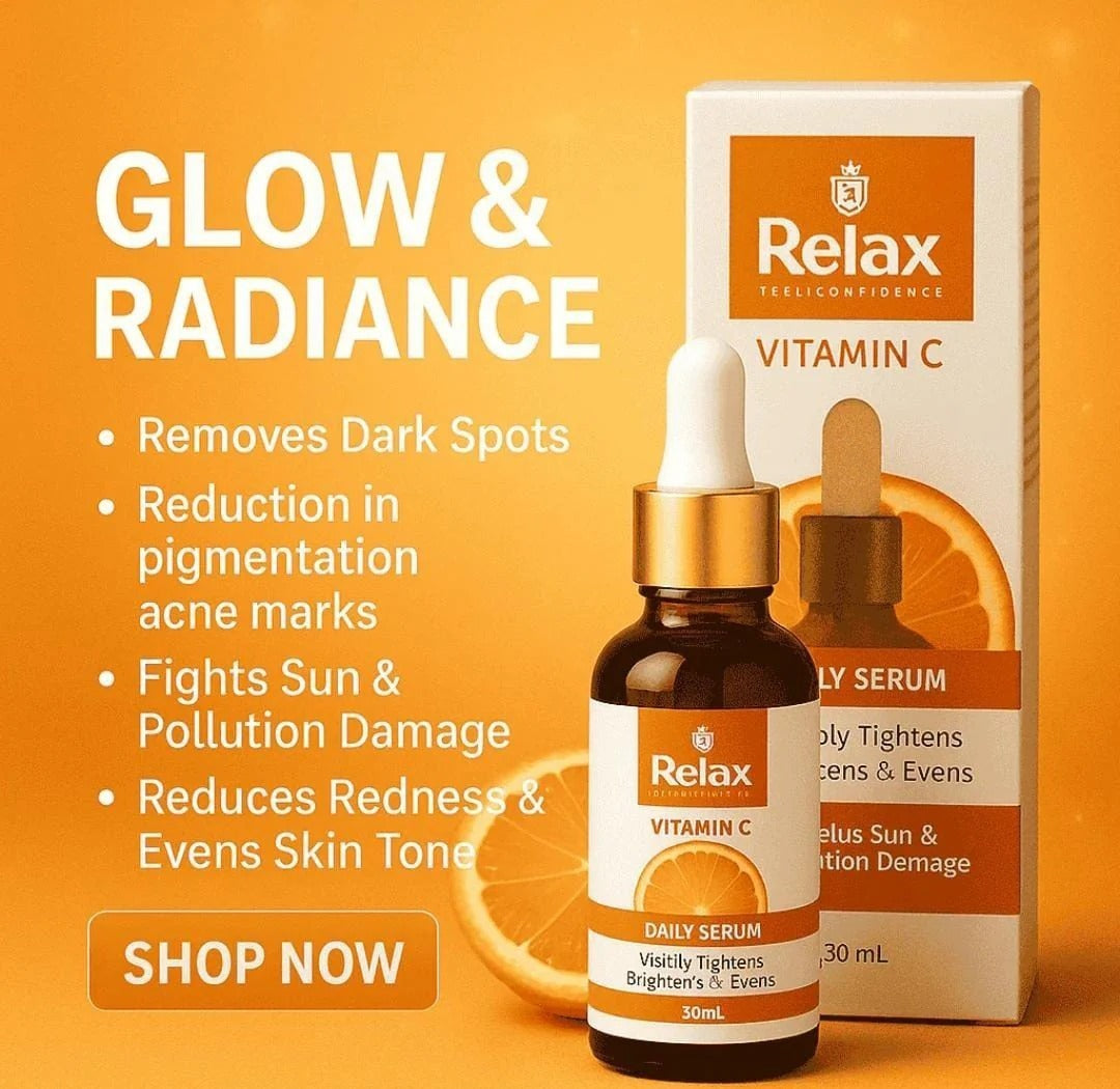 Relax Vitamin C Daily Serum | Skin Brightening Serum