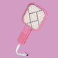 Portable USB Bug Zapper Racket with UV Light